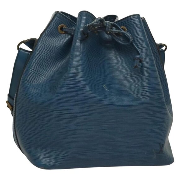 LOUIS VUITTON Epi Petit Noe Shoulder Bag Blue - Picture 1 of 16